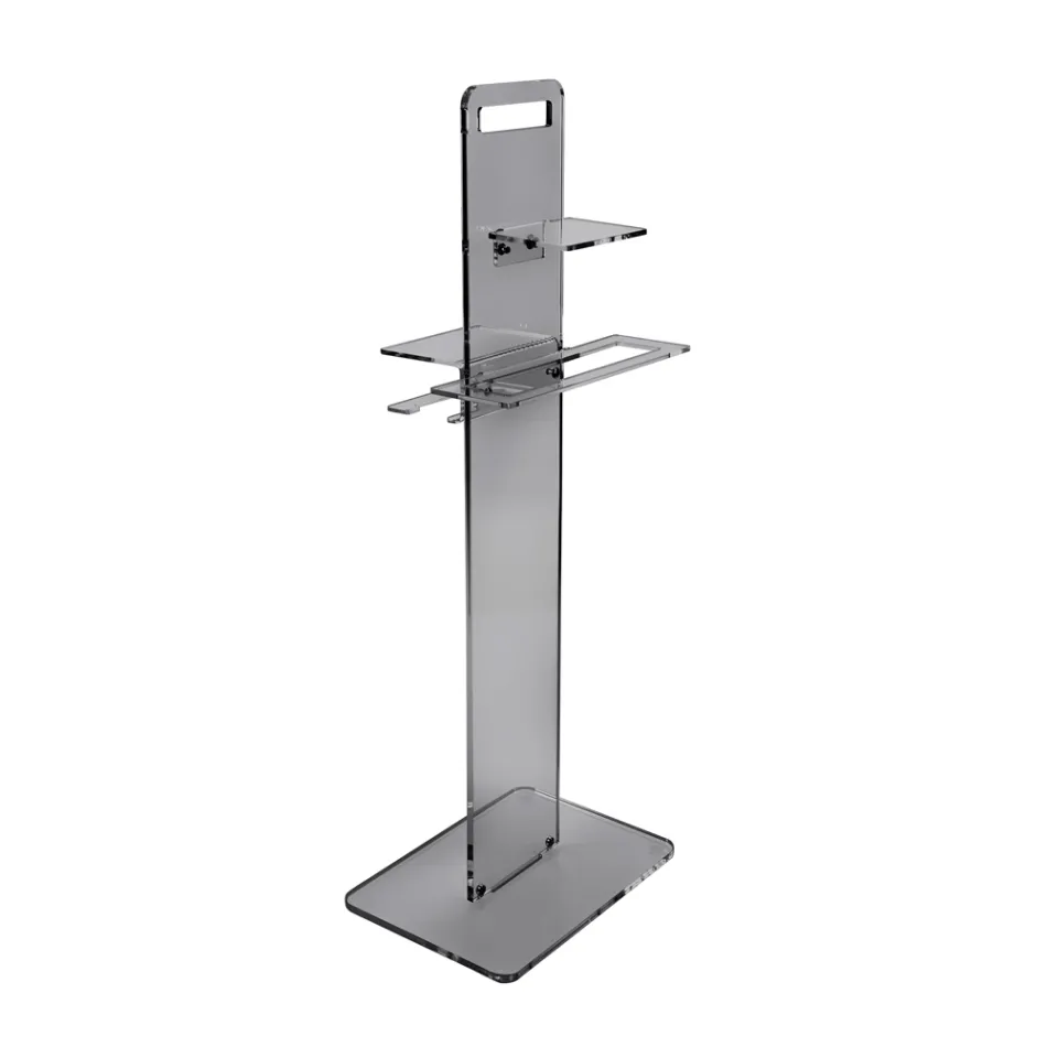 Papierhalter, Handtuch- und Bidet-Seifenhalter, hergestellt in Italien – Pluto Viadurini