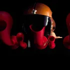 Helmhalter oder farbiger Wandhalter, 6 Stück - Crazy Head von Myyour Viadurini