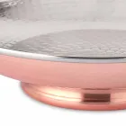 Design Tisch Obstschale Handgeschlagenes Kupfer Herzstück 28 cm - Terraemare Viadurini