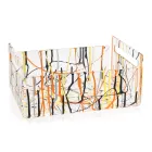 Moderne Obstschale aus farbigem Plexiglas Made in Italy - Multifruits Viadurini