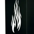 Holzhalter mit Rollen und oberer Schublade Made in Italy – Polare Viadurini