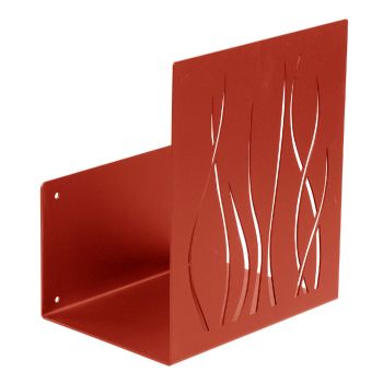 Brennholzhalter für den Innenbereich aus lackiertem Stahl Made in Italy - Ghino