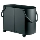 Holzhalter in verschiedenen Ausführungen mit 2 Seitengriffen. Hergestellt in Italien – Impala Viadurini