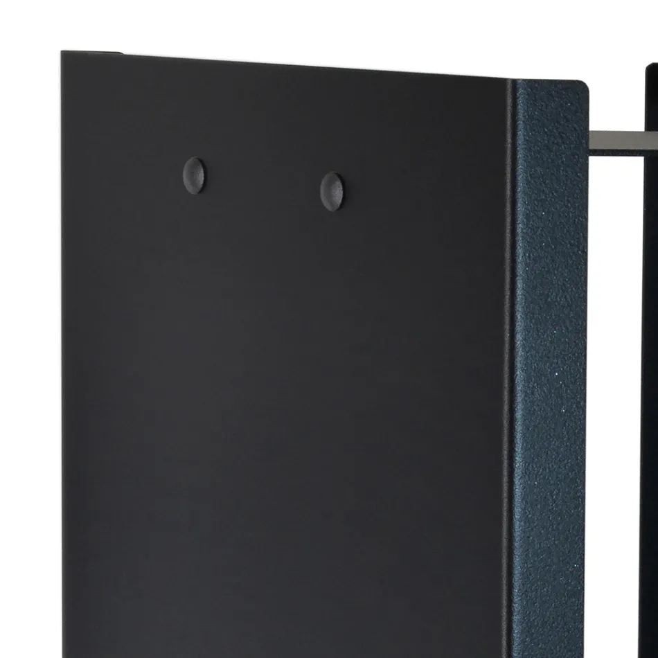 Moderner Holzständer aus lackiertem Stahl Made in Italy - Patrik Viadurini