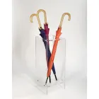 Schirmständer für den Eingang aus weißem oder transparentem Plexiglas - Navel Viadurini