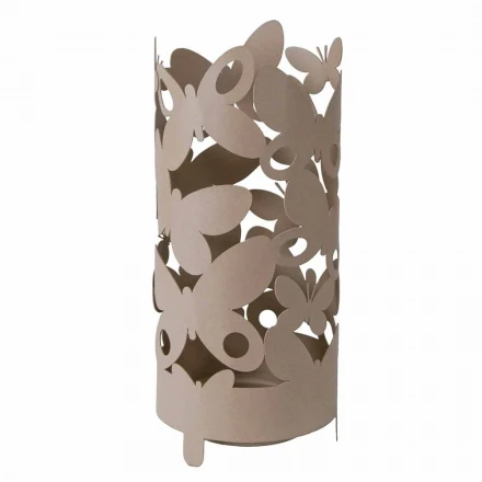 Design Schirmständer mit der Form von Eisenschmetterlingen Made in Italy - Maura Viadurini