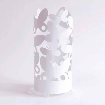Design Schirmständer mit der Form von Eisenschmetterlingen Made in Italy - Maura