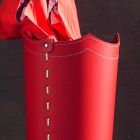 Design-Schirmständer aus Leder für Regenschirm zuhause oder im Büro Viadurini