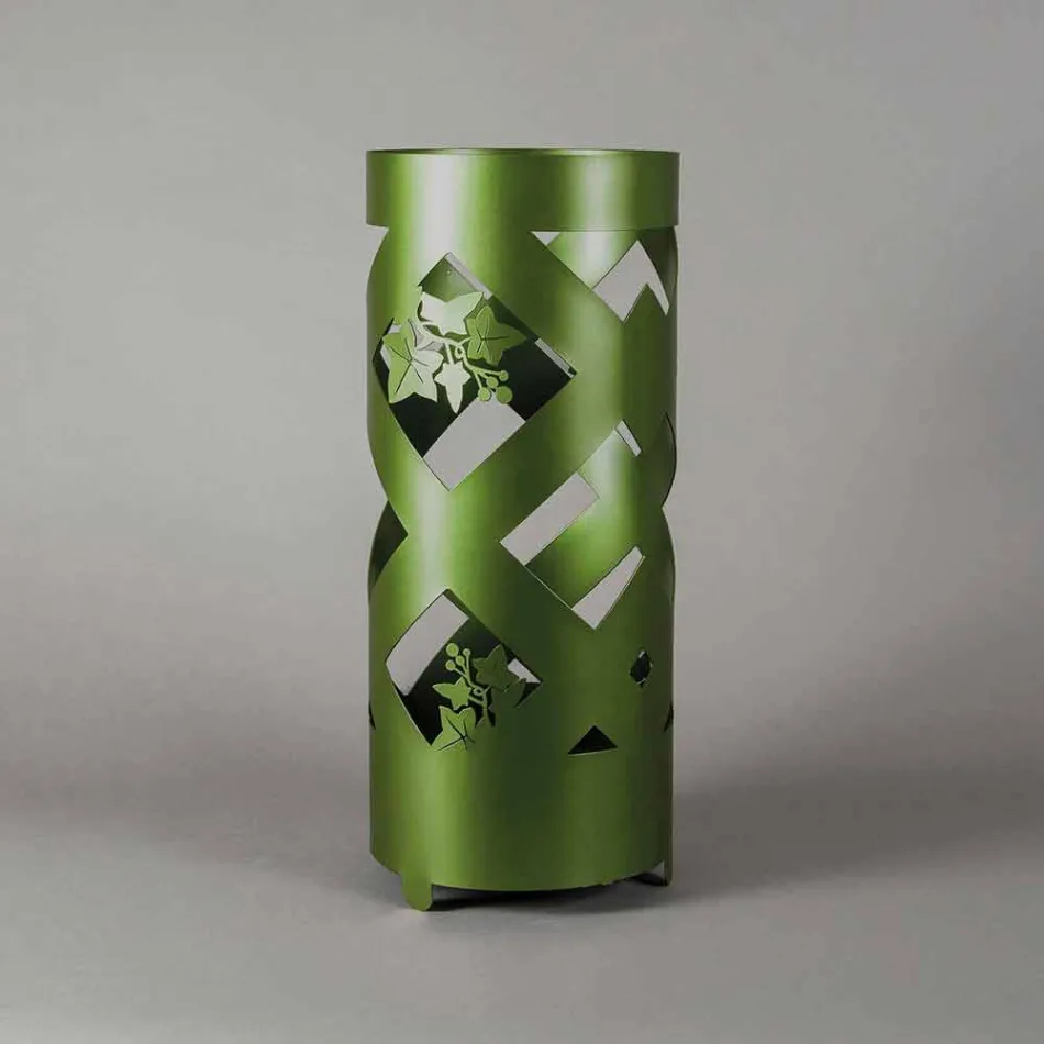 Schirmständer aus farbigem Eisen in modernem Design Made in Italy - Enrica Viadurini