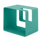 Hochwertiger farbiger Metallboden-Zeitungsständer Hergestellt in Italien - Imane Viadurini