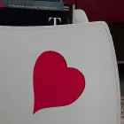 Design-Zeitschriftenständer aus Leder mit modernem Beatrice-Design Viadurini