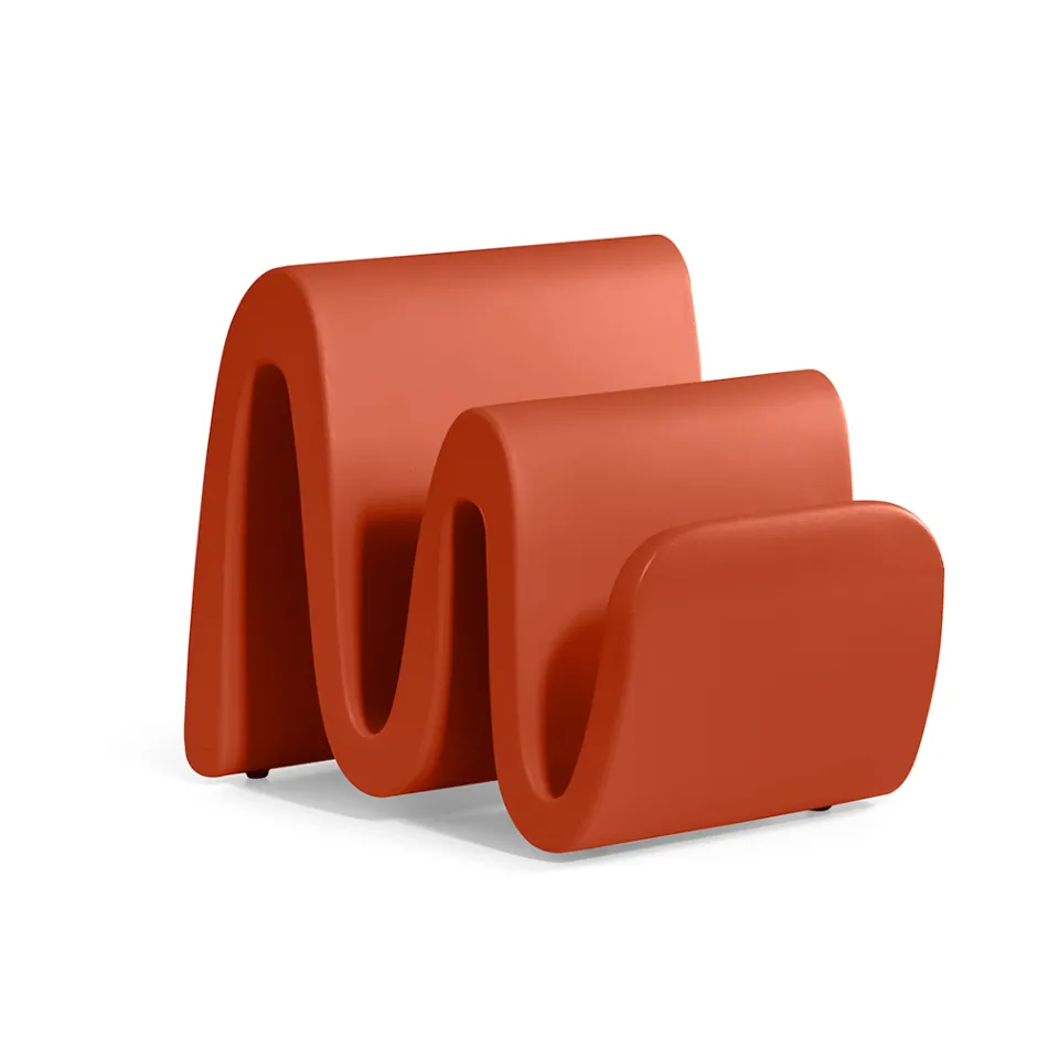 Moderner Zeitschriftenständer aus farbigem Polyethylen Made in Italy - Munoz Viadurini