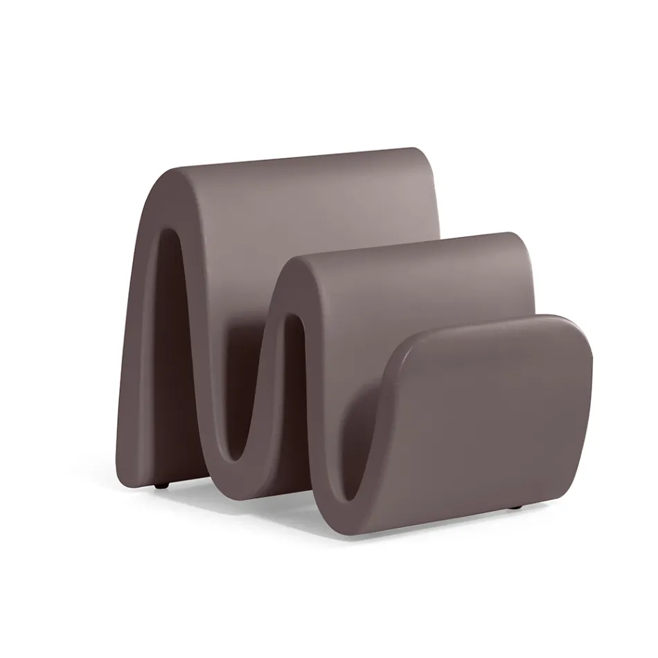 Moderner Zeitschriftenständer aus farbigem Polyethylen Made in Italy - Munoz Viadurini