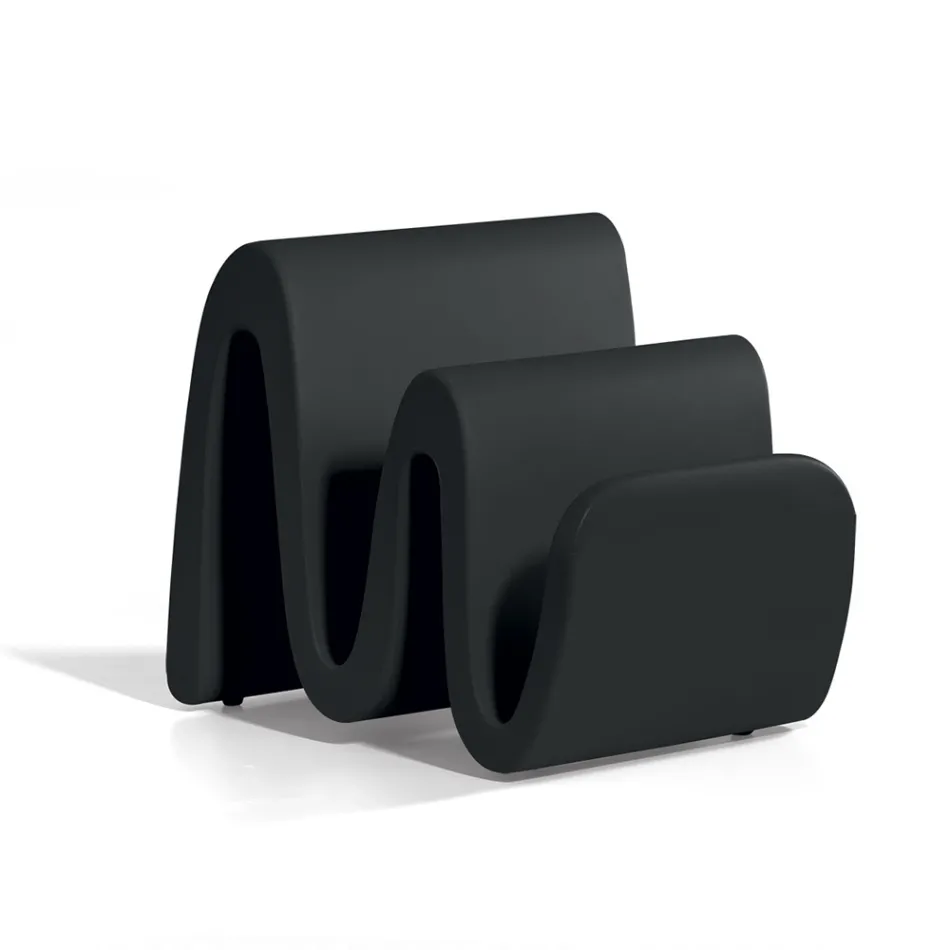 Moderner Zeitungsständer aus farbigem Polyethylen Made in Italy - Munoz Viadurini