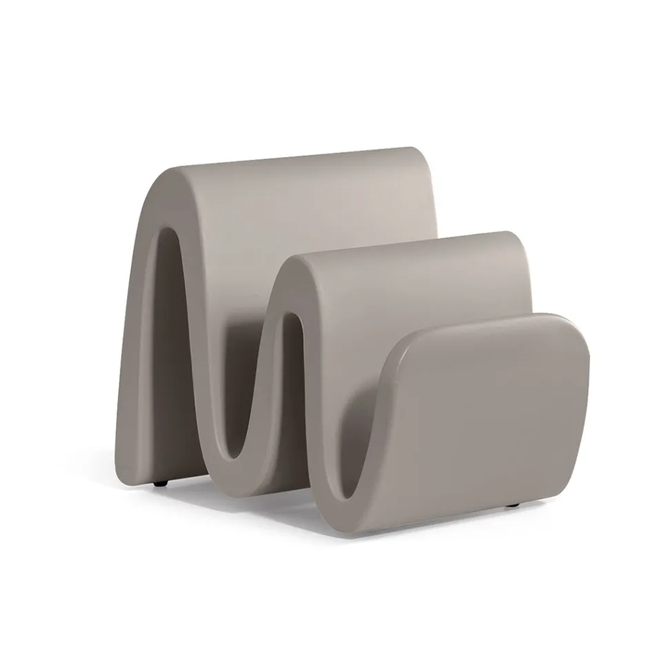 Moderner Zeitungsständer aus farbigem Polyethylen Made in Italy - Munoz Viadurini