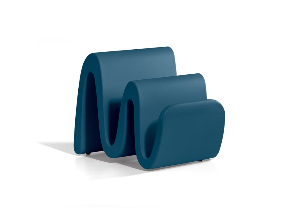 Moderner Zeitschriftenständer aus farbigem Polyethylen Made in Italy - Munoz Viadurini