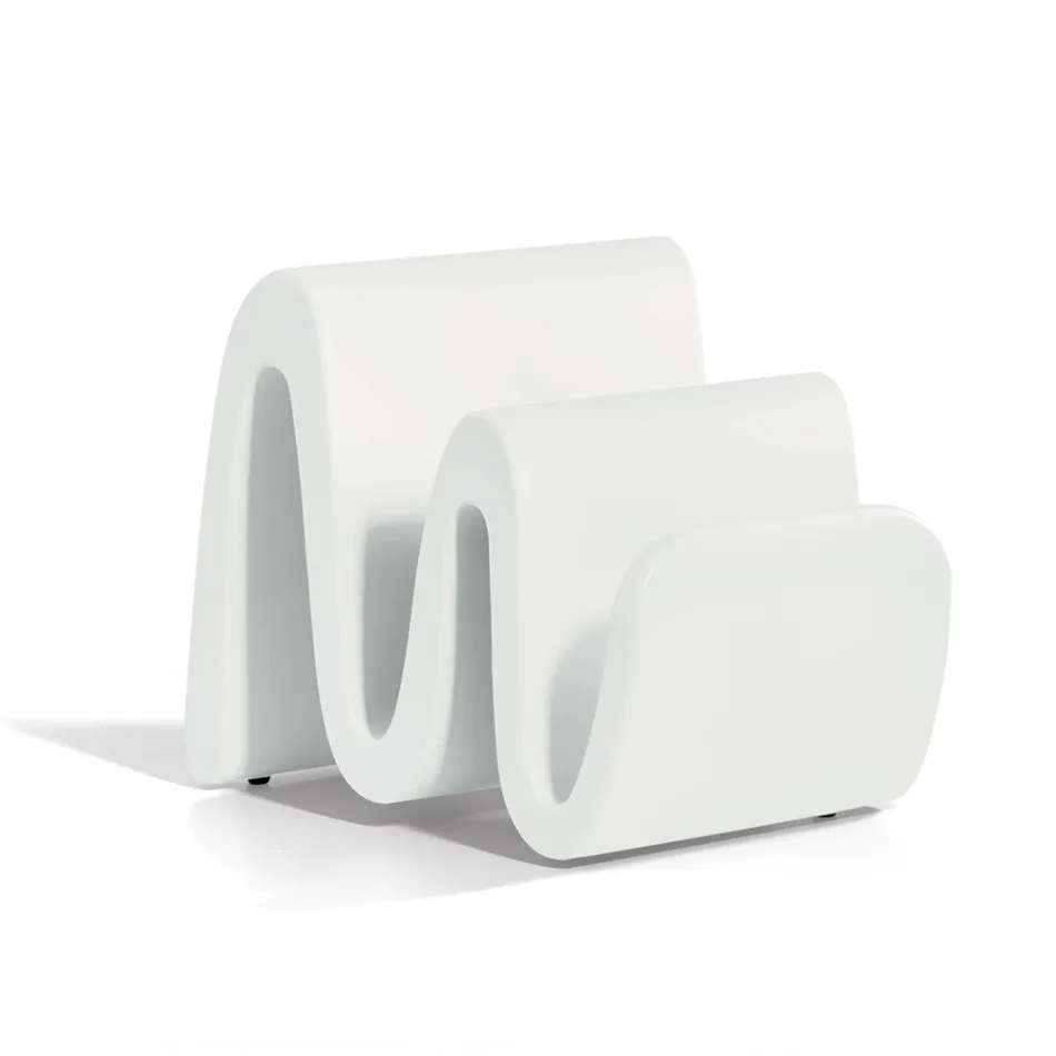 Moderner Zeitschriftenständer aus farbigem Polyethylen Made in Italy - Munoz Viadurini