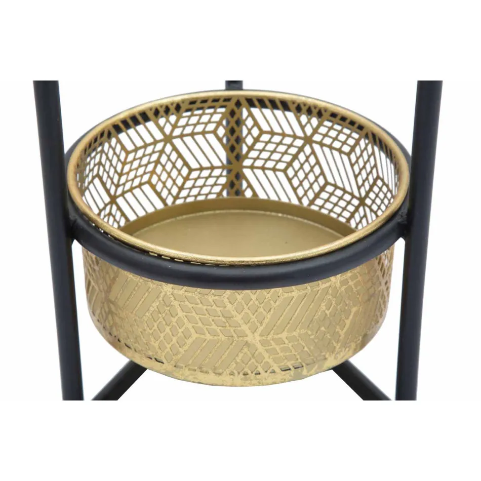 Runder runder Topflappen aus Eisen im modernen Design - Addie Viadurini