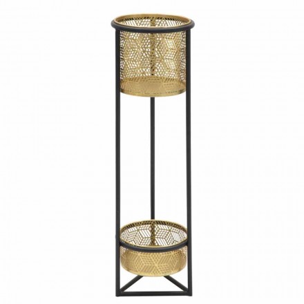 Runder runder Topflappen aus Eisen im modernen Design - Addie Viadurini