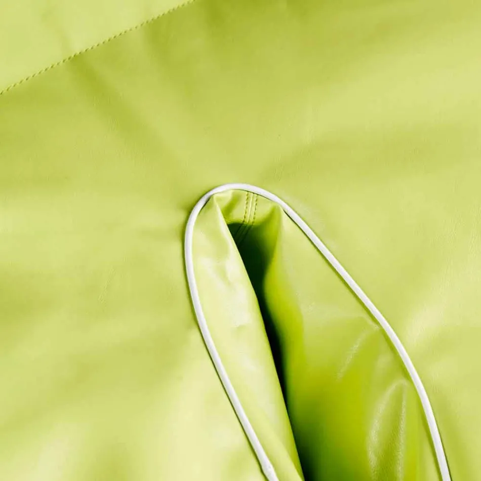 Poufs Exterieur und Interieur Kunstleder wasserdicht nautischen Philo Viadurini