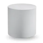 Zylindrischer Gartenhocker aus farbigem Polyethylen Made in Italy - Viky Viadurini