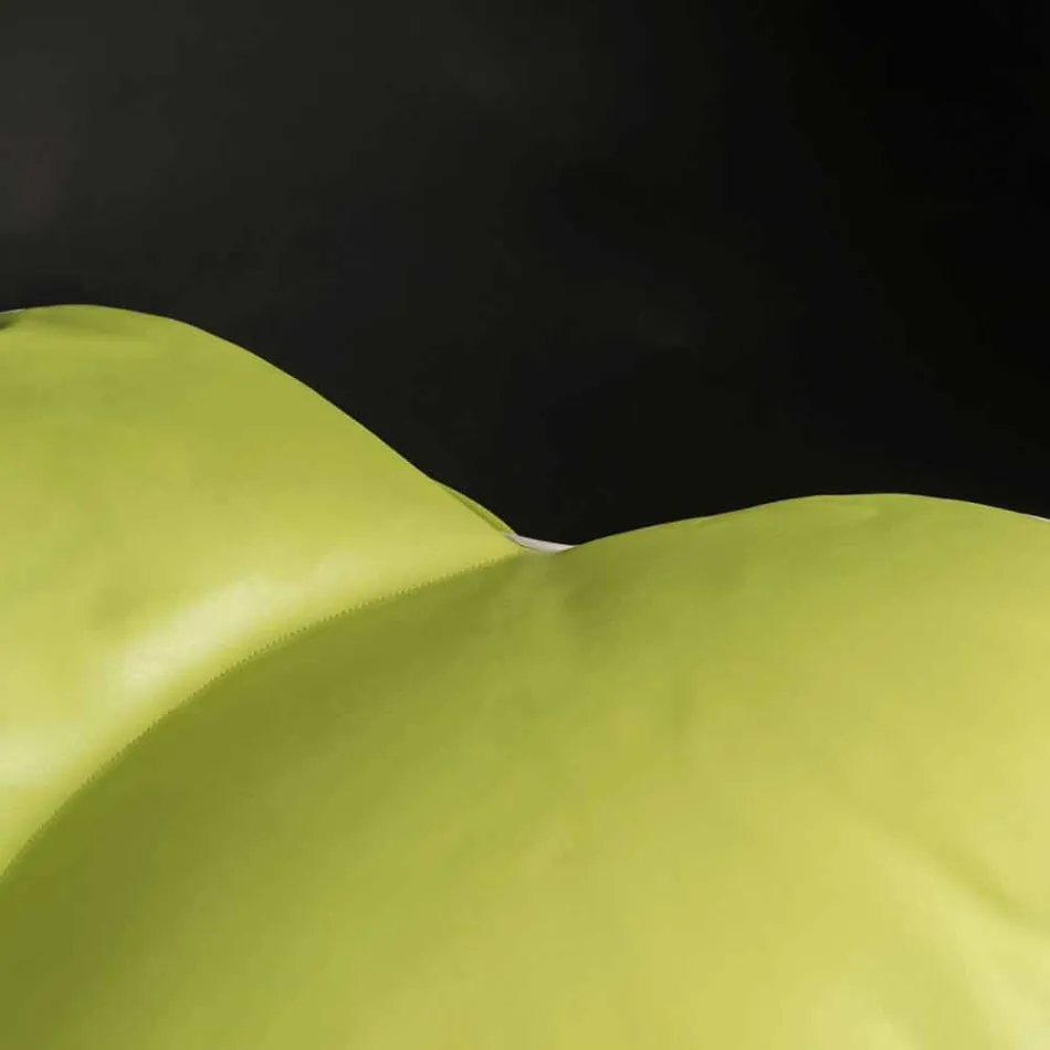 Design Ottomane in Kunstleder nautischen innen und außen Potus Viadurini