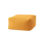 Weicher, rechteckiger Ottoman-Hocker für den Innen- und Außenbereich aus Stoff – Naemi Viadurini