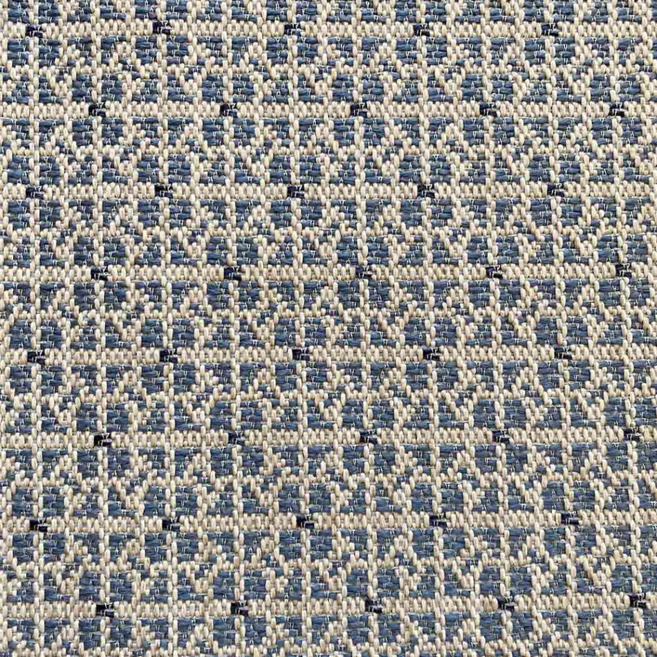 Weicher quadratischer Pouf für den Innen- und Außenbereich aus Stoff in verschiedenen Farben – Naemi Viadurini