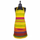 Wertvolle handbemalte Hanf handgemachte Schürze Made in Italy - Marken Viadurini