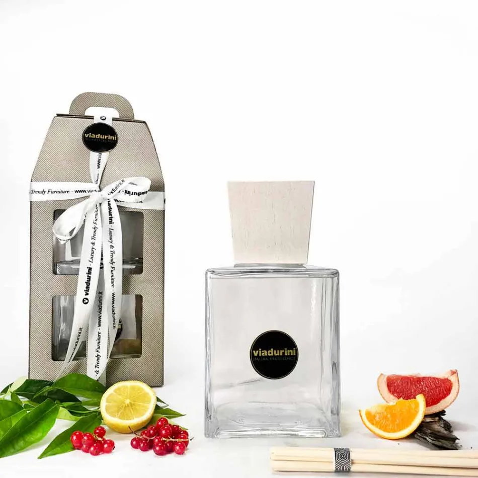 Raumduft Baumwolle und Hanf 2,5 Lt mit Sticks - Acquadipositano Viadurini