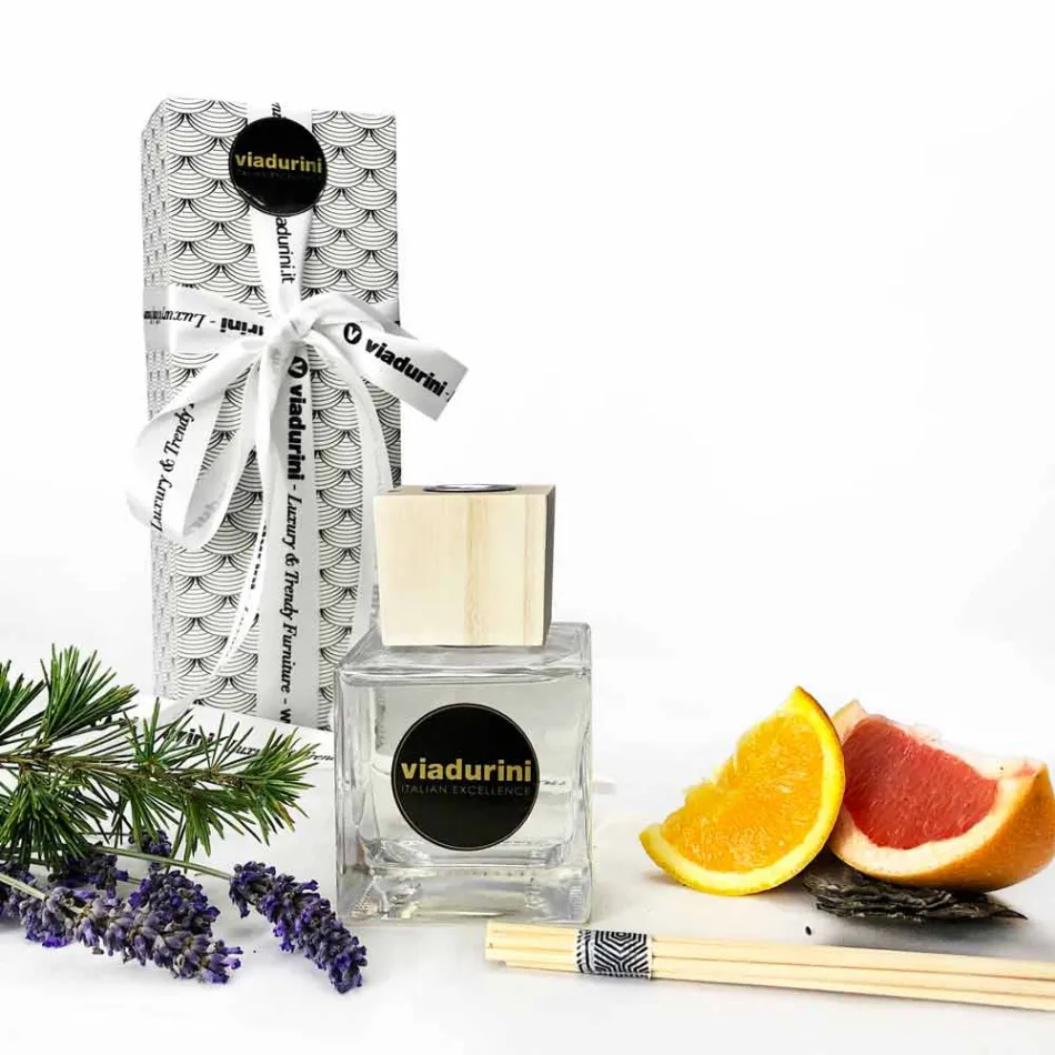 Weißes Leinen Raumduft 200 ml mit Sticks - Cuoredifirenze Viadurini