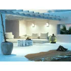 LED-Außenprojektor aus Aluminium mit Bewegungssensor - Nerea Viadurini