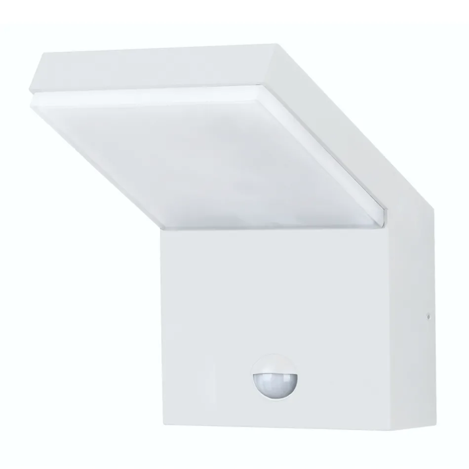 LED-Außenprojektor aus Aluminium mit Bewegungssensor - Nerea Viadurini