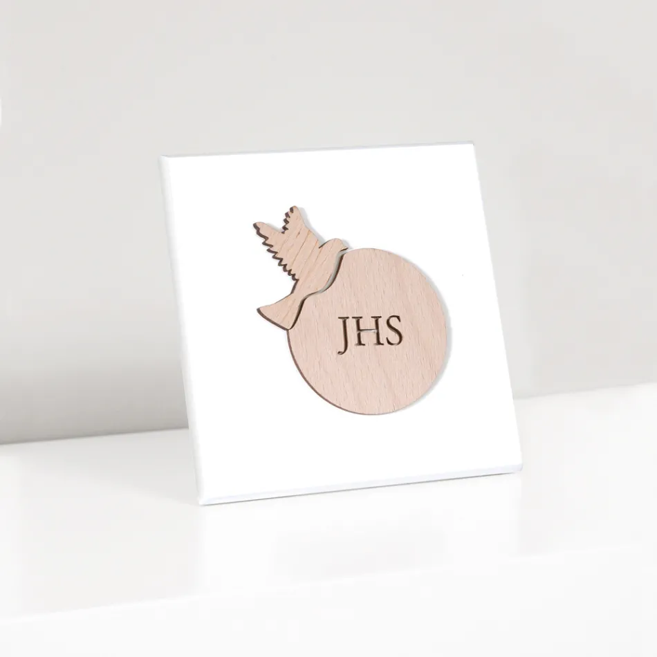 Lasergraviertes Bild mit der Darstellung des in Italien hergestellten Geständnisses – Jeremia Viadurini