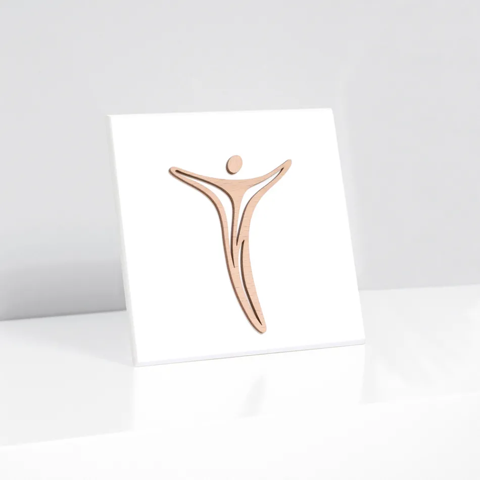 Bild mit Lasergravur von Jesus, hergestellt in Italien – Kyla Viadurini