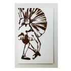 Bild mit Schleife einer Ballerina, hergestellt in Italien – Maisie Viadurini