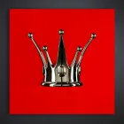 Modernes Wandbild aus Holz und Harz Made in Italy - Corona Viadurini