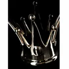 Modernes Wandbild aus Holz und Harz Made in Italy - Corona Viadurini