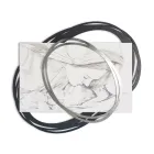 Lasergraviertes Bild mit Marias Kuss an Jesus, hergestellt in Italien – Sylvie Viadurini