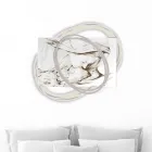 Lasergraviertes Bild mit Marias Kuss an Jesus, hergestellt in Italien – Sylvie Viadurini