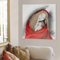 Modernes Gemälde handgefertigt Madonna Viadurini Decor