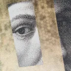 Modernes Leinwandbild mit Blattgold-Dekoration Made in Italy - Vinci Viadurini