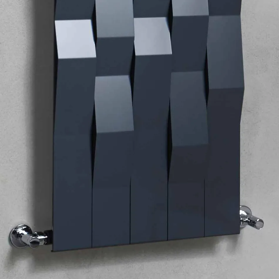 Modernes Design Hydraulischer Wandkühler aus Stahl bis 1003 Watt - Stein Viadurini