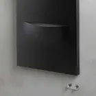 Vertikaler Hydraulikkühler in modernem Stahldesign bis 850 W - Schnitt Viadurini