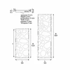Moderner hydraulischer vertikaler Kühler bis 903 W - Scuba Viadurini