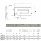 Chromheizkörper Snake Scirocco H, Design Viadurini