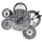 Rosenthal Versace Baroque Tischkartenteller Ø 33 cm aus Porzellan - Barock Viadurini