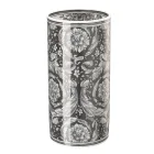 Rosenthal Versace Barock-Porzellanvase mit Ton-in-Ton-Farben - Barock Viadurini