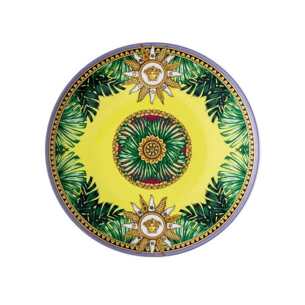 Rosenthal versace jungle animalier 4 speiseteller durchmesser 17 cm - animalier