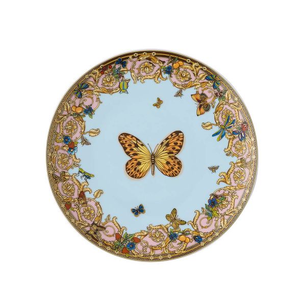 Rosenthal versace le jardin 4 speiseteller durchmesser 17 cm aus porzellan - jardin